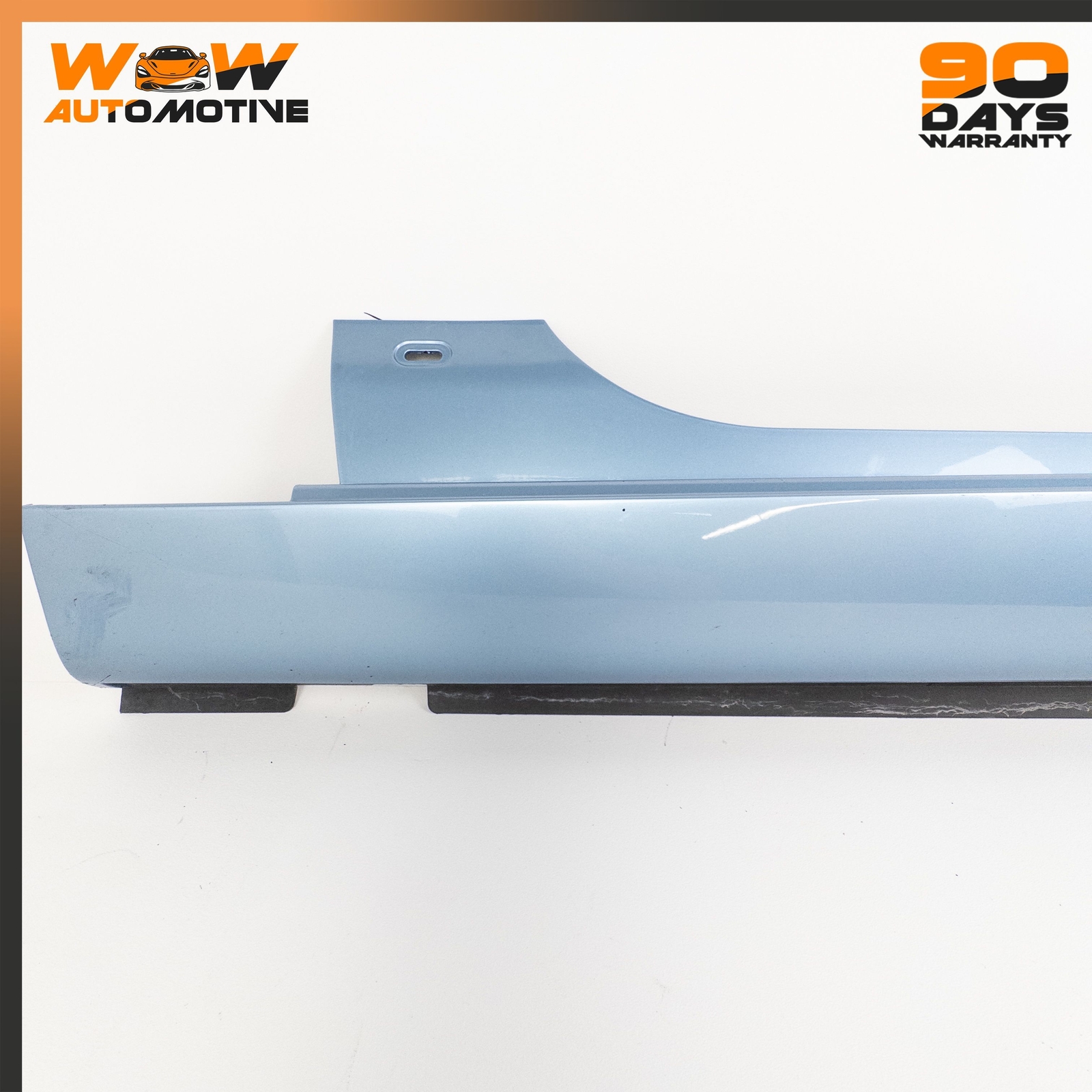 07-11 BENTLEY CONTINENTAL GTC LEFT DRIVER SIDE SKIRT ROCKER PANEL TRIM BLUE OEM