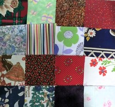 50 PCS ASSORTED 100 COTTON FABRIC SQUARES QUILTING 5"X 5" CHARM PACK