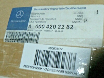 Genuine Mercedes-Benz Knorr Brake Caliper Rebuild Repair Kit 