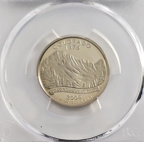 2006-S State Label - Quarter - Colorado - PCGS PR69DCAM - Nice Toning! 1961 - Picture 2 of 6