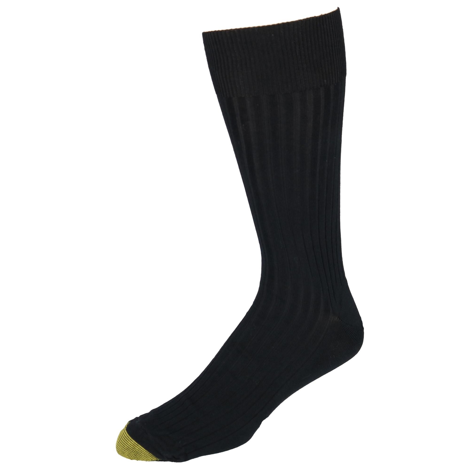 Gold+Toe+7853+Mens+Canterbury+Black+3pk+Extended+Size+Dress+Socks+1315