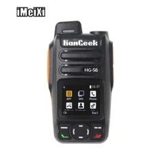 HamGeek HG-S6 POC Radio 3G/4G Network Walkie Talkie Transceiver For Real-PTT New