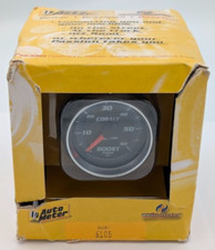 Autometer 6105 Cobalt Mechanical Boost Gauge New Open Box