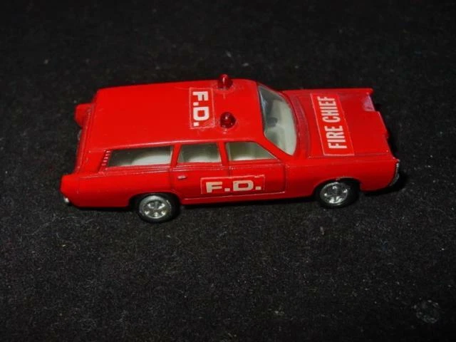 Vintage PLAYART: MERCURY FIRE CHIEF Car Series (NM) Hong Kong Foto 2 de 4