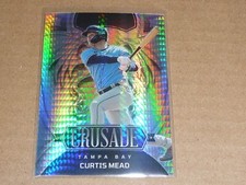 2023 Panini Chronicles CURTIS MEAD CRUSADE HYPER PRIZM RAYS /75 M5970