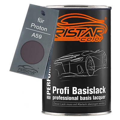 Autolack für Proton A59 Reddish Thunder Grey Metallic Reddish Grey Metallic 1,0L