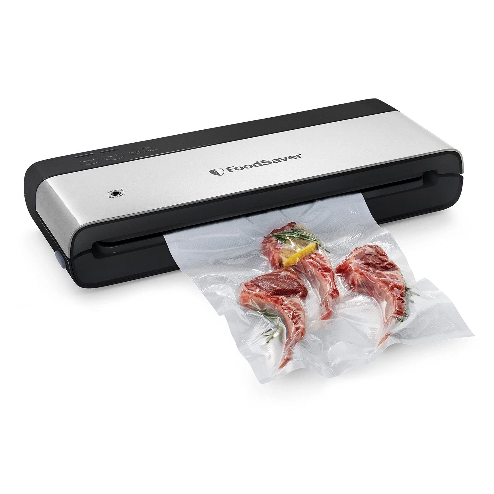 FoodSaver Vacuum Sealing Machine | PowerVac Compact Vacuum Sealer | Vertical ...