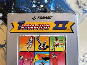 NINTENDO NES TRACK AND FIELD II 2 WITH BOX AND MANUAL! TESTED/WORKS!