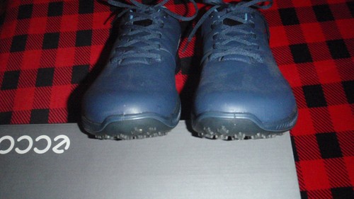 Zapato de golf ECCO Hybrid Hydromax para hombre, azul, talla 12-12,5 de EE. UU. - Imagen 8 de 24