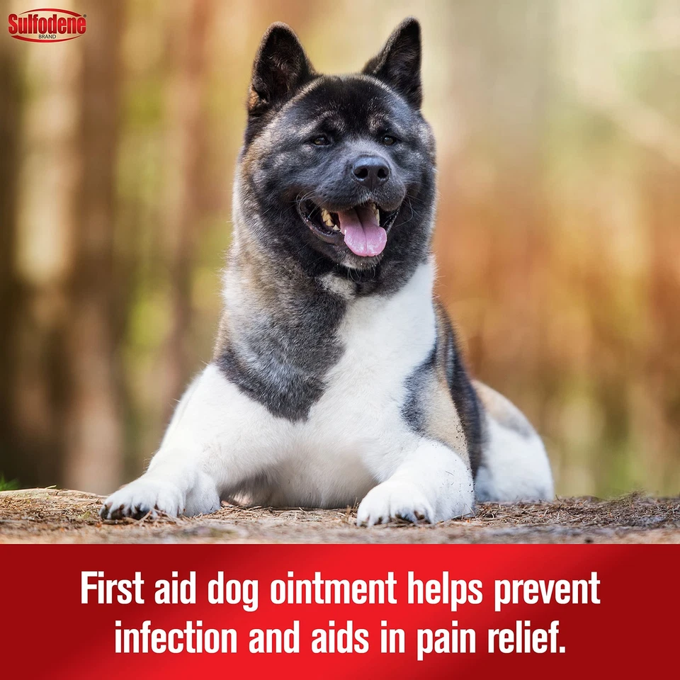 Dog Wound Care 3-Way Ointment Relieves Pain & Prevents Infection For Dog Cuts... - Image 3 of 4