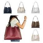 MICHAEL KORS MINA LARGE BELTED CHAIN SHOULDER BAG