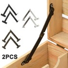 <!--F#f_0-->2*Metal Lid Support Hinges Stay Antique Bronze Iron Decor Hinge Box Furniture<!--F/-->