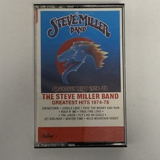 The Steve Miller Band - Greatest Hits 1974-78 1970's Cassette '70's Rock Music