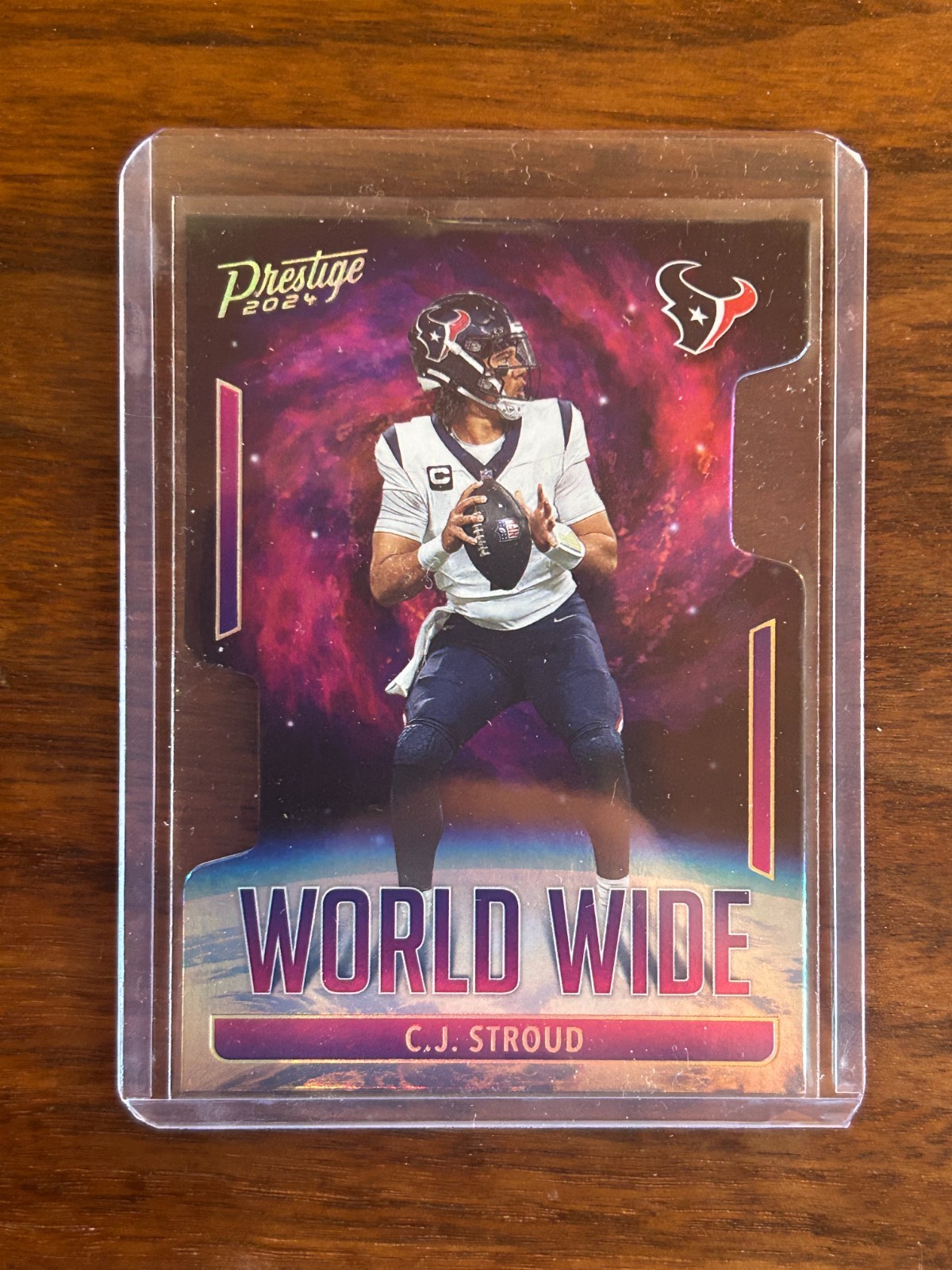2024 Panini Prestige C.J. Stroud World Wide Case Hit Die Cut WW-CJS Rare