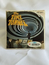 1966 Sawyer's View-Master "The Time Tunnel" Complete Set w/ Booklet Sci-Fi TV