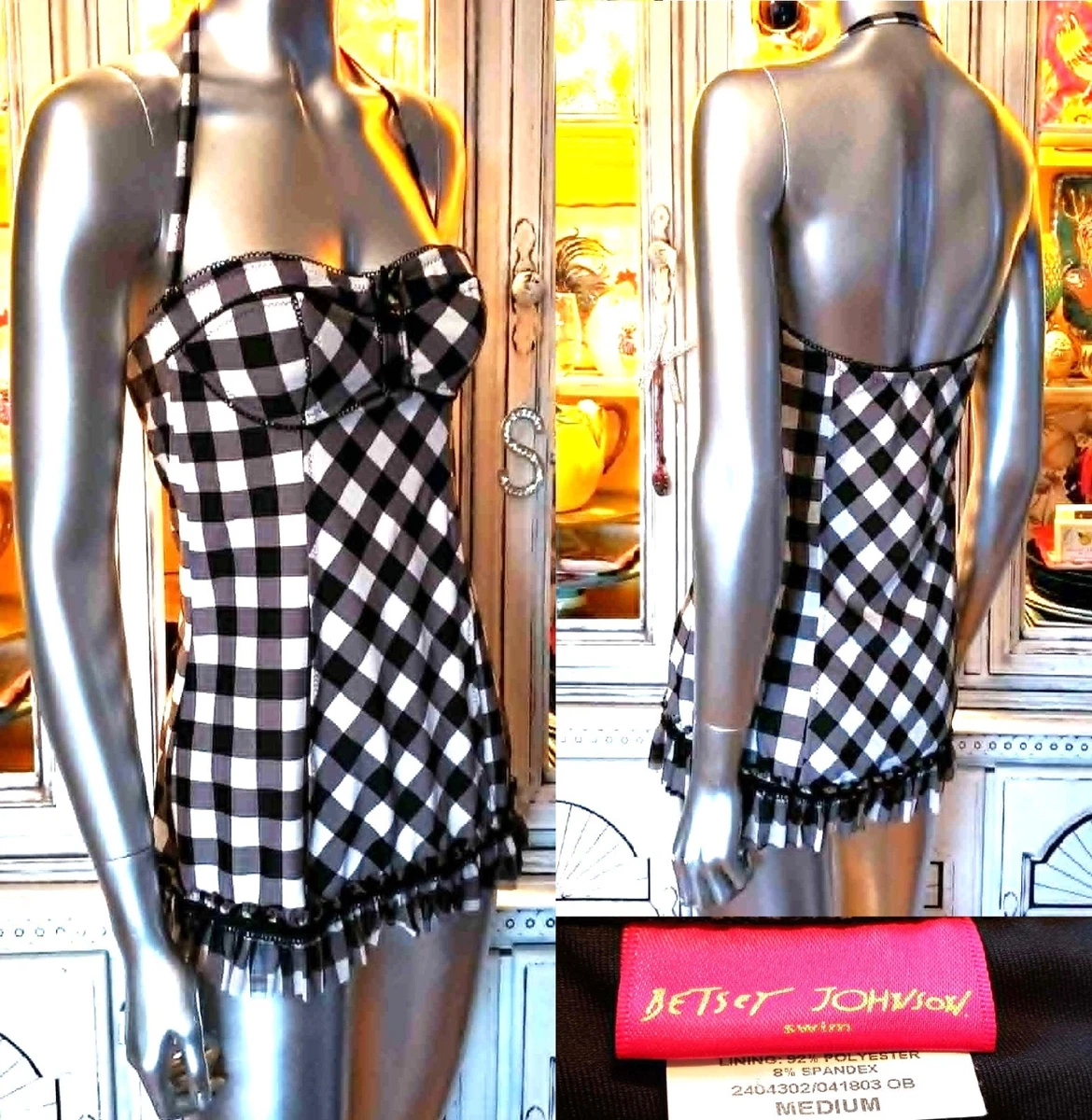 BETSEY JOHNSON サテンワンピース Betsey Johnson One Piece Swimwear for Women for sale | eBay