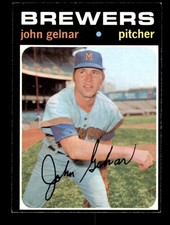 1971 Topps Baseball #604 John Gelnar NM *e1