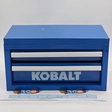 Kobalt Mini Tool Box - Blue Lowe’s Exclusive 2 drawer plus top opens