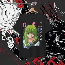 C.C. Anime Girl Anime Waifu Cosplay Unisex T-Shirt Gift Unisex 9