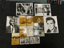 BILLY FURY-  4 x 10x8 PHOTOS + 8  6 x 4 PHOTOS  4 BUBBLE GUM CARDS + PROMO CARD