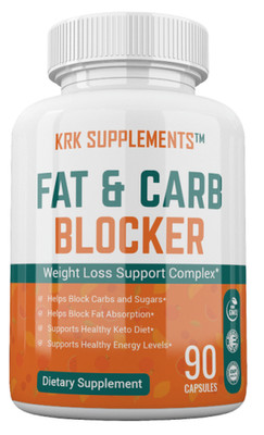 1 Fat Carb Blocker Extra Strength Weight Loss  Complex Burn Low Keto Diet Pills
