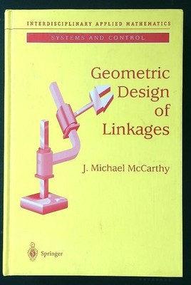 GEOMETRISCHES DESIGN VON GEGLIEDERN MCCARTHY J. MICHAEL SPRINGER 2000 \ GEBUNDEN