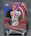 Mike Trout Strokes Refractor 2024 Topps Chrome Baseball Card #S-1 LA Angels