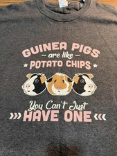 Guinea Pig Sweatshirt XL Port  Company  Guinea Pig Lover Gift