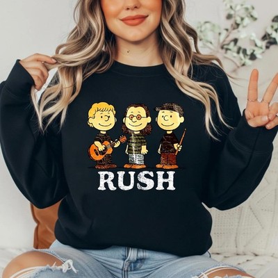 Rush Band Tee, Retro Cartoon Style Rush T-Shirt or Sweatshirt