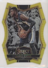 2016-17 Panini Select Premier Level Neon Yellow Prizm 70/75 James Ennis #154 7n6