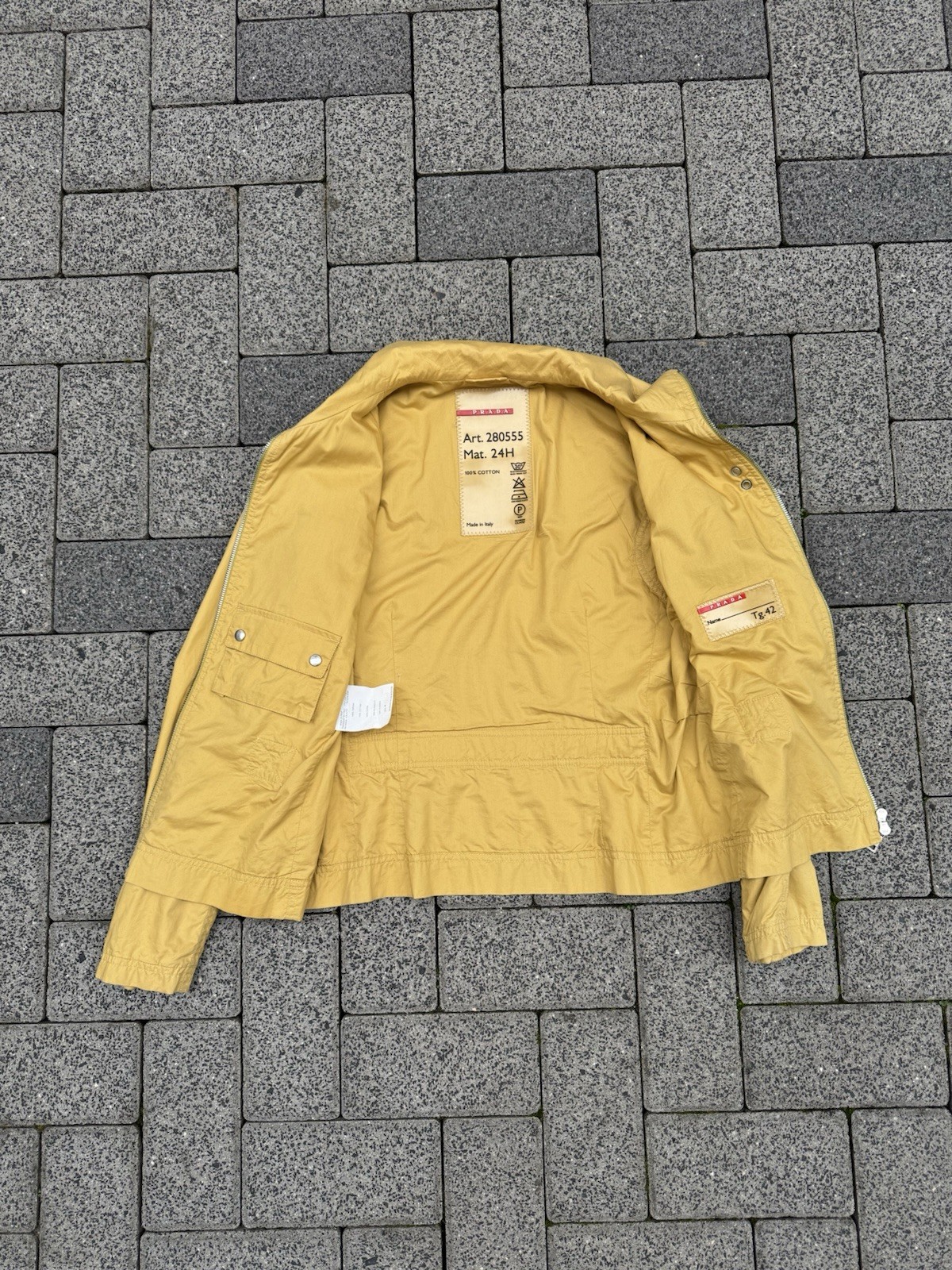 Prada Leather Jacket Shearling Leather Biker Jack… - image 9