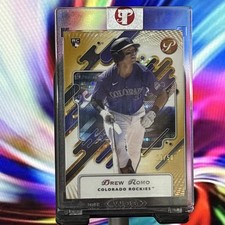 2025 Topps Pristine Drew Romo Gold RC # /50