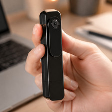 1. Mini Body Camera 1080P HD Portable Pocket Cam Video Recorder No WiFi Black