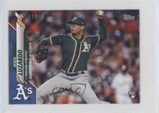 2020 Topps Mini Update Series Rookie Debut Blue 1/10 Jesus Luzardo #U-94 07l0