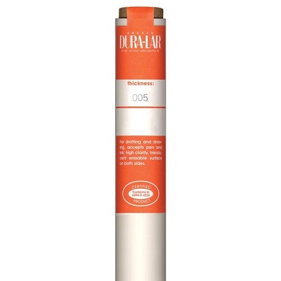 Grafix Dura-Lar Film Matte 5 mil 40'' x 12 ft. Roll