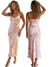 JEN'S PIRATE BOOTY Petal Dye Skinny Dip Maxi Slip - Size S