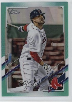 2021 Topps Chrome Aqua Refractor 23/199 JD Martinez #95 1s2l