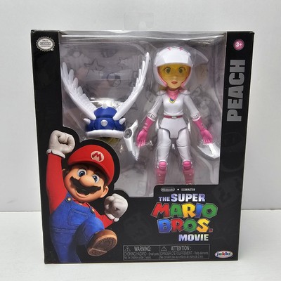 The Super Mario Bros. Movie Princess Peach w/ Shell Action Figure Jakks Nintendo