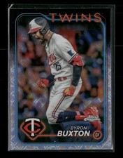 2024 Topps Chrome Logofractor Edition #10 Byron Buxton Minnesota Twins