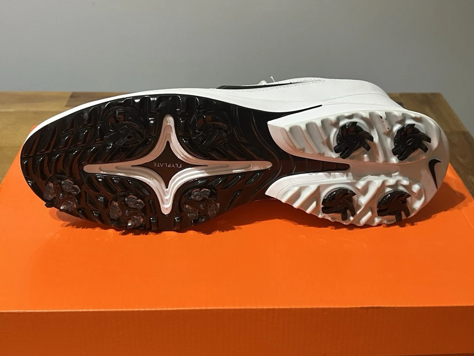 Zapatos de golf Nike Victory Tour 4 M10/W11.5 blancos/negros-polvo de fotones NUEVOS AGOTADOS Foto 2 de 4