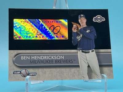 2005 Topps Team Topps Auto Ben Hendrickson #TT-BH Auto