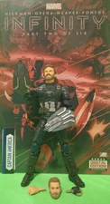 Marvel Legends CAPTAIN AMERICA - AVENGERS: INFINITY SAGA + EXTRA + GREAT COMIC