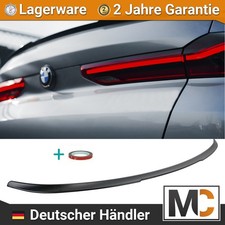 Heckspoiler Kofferaum Spoiler Lippe Schwarz glanz 668 passend für BMW X6 G06