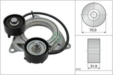 Riemenspanner Keilrippenriemen Schaeffler INA 534 1011 10 für BMW 5er G30 F90 X3