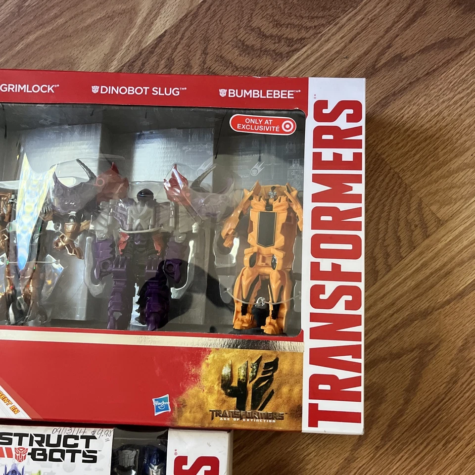 Transformers Age Of Extinction  Collection Construct Bots Drift Prime - Image 4 of 4