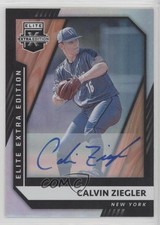 2021 Panini Elite Extra Edition Signatures Calvin Ziegler #46 Auto 1cc7