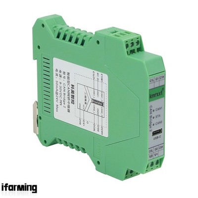 2 CAN Bus Bridge Repeater Isolator Module 1500VDC Isolation Expansion CAN Bridge