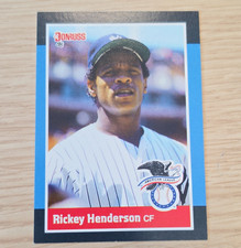 1997 Donruss All-Stars Rickey Henderson #4 New York Yankees MLB All-Star Game