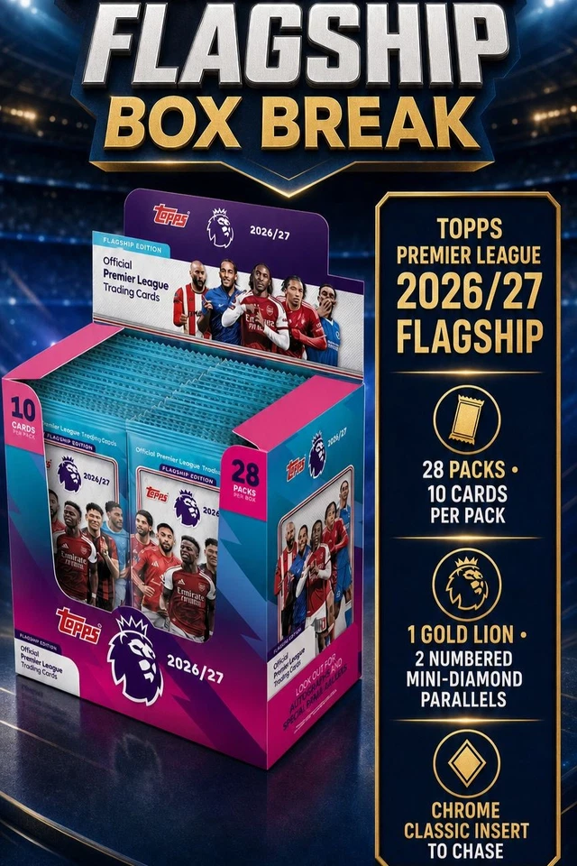 Topps Premier League Flagship BOX Break