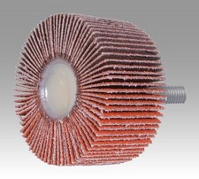 3M Flap Wheel 747D, 80 X-weight, Type 84, 3 in x 1 in x 1/4 in-20 External